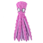 8 Legs Octopus Soft Stuffed Plush Dog Toys Outdoor Play Interactive Squeaky Dogs Toy Sounder Sounding Paper Chew Tooth toy