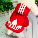 Hoodie Dog Clothes Medium Small Cat Dogs Sports Sweater Hoodies