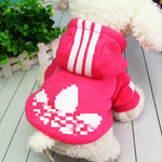 Hoodie Dog Clothes Medium Small Cat Dogs Sports Sweater Hoodies