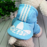 Hoodie Dog Clothes Medium Small Cat Dogs Sports Sweater Hoodies