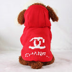 Hoodie Dog Clothes Medium Small Cat Dogs Sports Sweater Hoodies