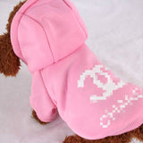 Hoodie Dog Clothes Medium Small Cat Dogs Sports Sweater Hoodies