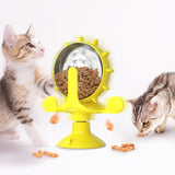 Original Treat Leaking Cat Toy Interactive Rotatable Wheel Toy for Cats Kitten Dogs Pet Products Accessories for Dropshipping