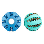 Toys for Dogs Rubber Dog Ball For Puppy Funny Dog Toys For Pet Puppies Large Dogs Tooth Cleaning Snack Ball Toy For Pet Products